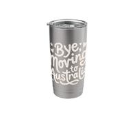 Bye, Moving to Australia Stainless Steel Insulated Tumbler