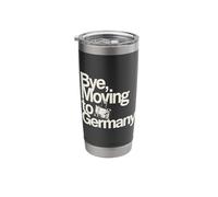 Bye, Moving to Germany Stainless Steel Insulated Tumbler