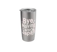 Bye, Moving to Japan Stainless Steel Insulated Tumbler