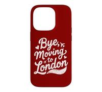 Bye, Moving To London Case for iPhone 14 Pro