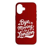Bye, Moving To London Case for iPhone 16