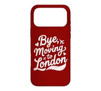Bye, Moving To London Case for iPhone 17 Pro Max