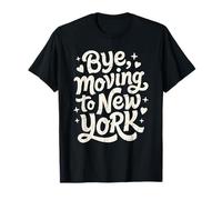Bye, Moving to New York T-Shirt