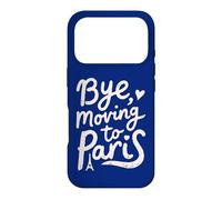 Bye, Moving To Paris Case for iPhone 17 Pro