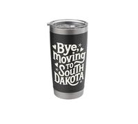 Bye, Moving to South Dakota Stainless Steel Insulated Tumbler