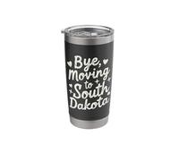 Bye, Moving to South Dakota Stainless Steel Insulated Tumbler