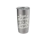 Bye, Moving to South Dakota Stainless Steel Insulated Tumbler