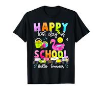 Bye School Hello Pool Summer Beach Happy Last Day Of School T-Shirt