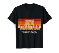 Bye Traitor PS We'll Miss You Co-Worker Farewell Jokes - Value Graphic T-Shirt, Men, Black, S
