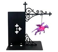 Byeaon Book Shelf Lamp LED Vintage Floating Dragon Decor