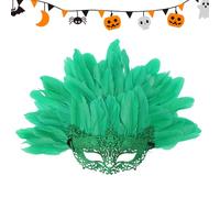 Byeaon Carnival Party Masque - Dress Up Role Play Accessory Supplies - Female Halloween Masque - for Birthday Stage Performance Cosplay Night Club Role Play Masquerade Carnival Festival Costume Party