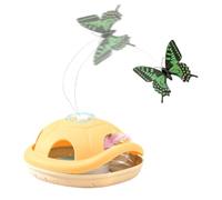 Byeaon Cat Teaser Wand Rotating Butterfly Tension Relief Game