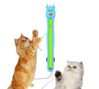 Byeaon Interactive Cat Toy Wall Mounted Flying String Enrichment