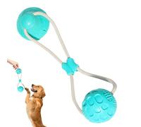 Byeaon Puppy Chew Toy Reusable Interactive Rope Ball Teeth Cleaning | Tug Of War Interactive Pet Toy, Boredom Stress Relief, Small Large Dogs Pets, Indoor Outdoor Puppies