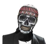 Byeaon Scary Halloween Masque, Horror Evil Ghost Mesh Masque For A Creepy Halloween Costume, Realistic And Breathable Ghost For Masquerade Party And Cosplay