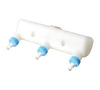 byepica 3-Teat Lamb Milk Feeder 3L, Goat Bottle with Simulated Pacifier, Anti-Choke Design Puppy Feeder, for Lambs Piglets