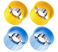 byepica 4 Pcs Corn Kernel Remover - Stainless Steel Manual Peeler Tool for Efficient Cooking