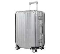 byepica Clear Pvc Suitcase Cover Protectors, Waterproof Thickened Pvc Luggage Cover, 22 In, Dustproof Luggage Sleeve