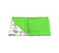 byepica Lizard Sleeping Bag with Pillow, Soft Breathable Reptile Bed for Bearded Dragons, Geckos, Hamsters, Green Cotton Filled Pet Bedding, Easy to Clean Polyester