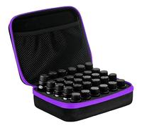 byepica Portable Art Supply Organizer, Eva Foam Storage Case For Alcohol Ink Paint With 30 Bottle Holders, Includes Handle For Easy Transport