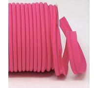 Byetsa Fuchsia Pink 18mm Polycotton Piping (5mm Pipe) on a 3m Length (N.B This is a Cut from a roll, Presented on a Bertie's Bows Ribbon Card)