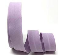 Byetsa Lilac 30mm Polycotton Bias Binding on a 25m Roll