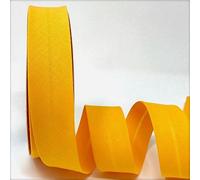 Byetsa Mustard 30mm Polycotton Bias Binding on a 25m Roll