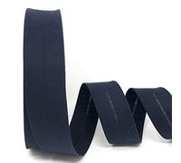 Byetsa Navy Blue 30mm Polycotton Bias Binding on a 25m Roll