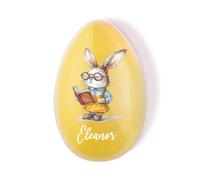 BYFDIY Personalized Cute Easter Bunny Dream Jobs Jumbo Easter Egg with Name Custom Career Bunny Rabbit Easter Basket Stuffer Candy Box Gift for Kids