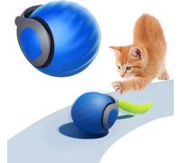 Byffoer Cat Toy, 2025 Magic Ball Dog, Interactive Dog Toy Ball, Electric Play Ball, Cat Toy, Self-Employment with Replacement Tail (Blue x 1)