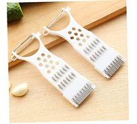 BYFRI 1pc Metal Scraper Fruit Grater Slicer 5 in 1 Multi Functional Vegetable Peeler Kitchen Ginger Garlic Grinding Tools