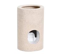 BYFRI Automatic Toothpaste Dispenser Set with Wall Mounted Kids Hands Free Toothpaste Squeezer for Kids Shower Bathroom Sink