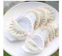 BYFRI Dumpling Wrapper & Maker - 2pcs/set Plastic Dumpling Mould for Dough, Pastry & Pie