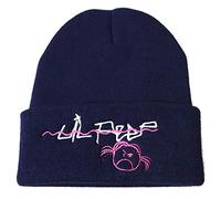 BYFRI Lil Peep Embroidered Knit Hat Crybaby Print Navy Men's Baby Boys Beanie Hat