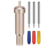 BYHLYH Deep Cut Blade & Housing Set Fine Point Blade Replacement for Cricut Explore 3 Air 2 Maker Sturdy Housing 30/45/60Degree Plotter Blades For Cricut Cutting