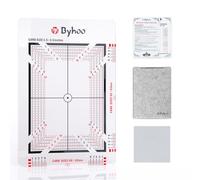Byhoo Card Grading Kit Professional Sports & Trading Card Grading Tool with 1.5mm Reinforced Frame, Precision Centering System & Magnifying Glass, Anti- Scratch Grading Kit for Pokemon/CCG