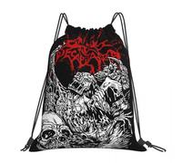 BYHSEPQ Cattle Decapitation Design Backpacks Drawstring Bags Drawstring Bundle Pocket Storage Bag Book Bags For Man Woman Students