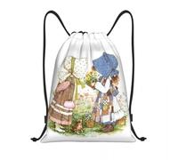 BYHSEPQ Custom Sarah Kay Children's Painter Artist Drawstring Backpack Bags Women Men Lightweight Gym Sports Sackpack Sacks for Yoga