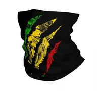 BYHSEPQ Custom Warrior Lion Of Judah King Rasta Reggae Jamaica Roots Bandana Neck Gaiter for Ski Cycling Wrap Scarf Headband Warmer