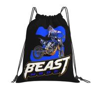 BYHSEPQ Eli Tomac ET3 Backpacks Multi-function Portable Drawstring Bundle Pocket Sports Bag Book Bags For Travel School