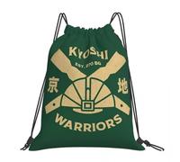 BYHSEPQ Kyoshi Warriors Backpacks Fashion Portable Drawstring Bags Drawstring Bundle Pocket Shoes Bag BookBag For Man Woman School