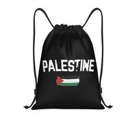 BYHSEPQ Palestinians Palestines Arabic Drawstring Backpack Sports Gym Sackpack String Bags for Working Out