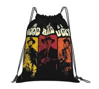BYHSEPQ The Good The Bad And The Ugly Backpacks Multi-function Portable Drawstring Bags Sports Bag Book Bags For Man Woman Students