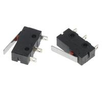 BYINGS 100 pcs/lot KW11 Limit Switch, 3 Pin N/O N/C 5A 250VAC KW11-3Z Mic-roSwitch Factory