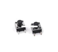 BYINGS 1000Pcs 6x6x6mm Panel PCB Momentary Tactile Tact Push Button Switch SMD 4pin Height 6mm