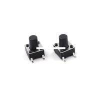 BYINGS 1000Pcs 6x6x8mm Panel PCB Momentary Tactile Tact Push Button Switch SMD 4pin Height 8mm