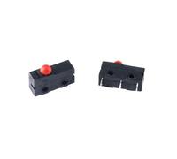 BYINGS 10Pcs Mi-ni MicroLimit Switch NO NC 3 Pins PCB Terminals SPDT 5A 125V 250V 29mm Roller Arc lever Snap Action Push Microswitches