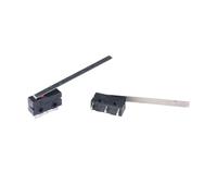 BYINGS 10Pcs Mi-ni MicroLimit Switch NO NC 3 Pins PCB Terminals SPDT 5A 125V 250V 29mm Roller Arc lever Snap Action Push Microswitches
