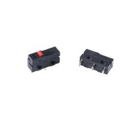 BYINGS 10Pcs Mi-ni MicroLimit Switch NO NC 3 Pins PCB Terminals SPDT 5A 125V 250V 29mm Roller Arc lever Snap Action Push Microswitches