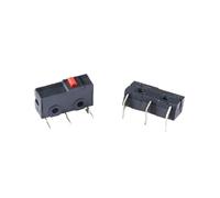 BYINGS 10Pcs Mi-ni MicroLimit Switch NO NC 3 Pins PCB Terminals SPDT 5A 125V 250V 29mm Roller Arc lever Snap Action Push Microswitches